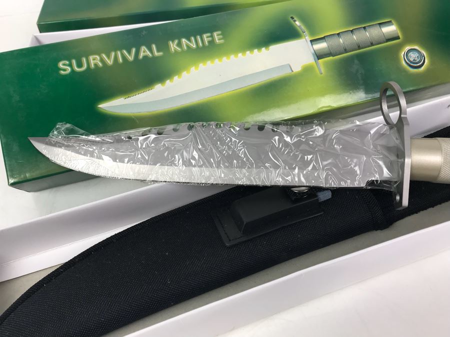 Pair Of Survival Knives New Old Stock 15-437M [Photo 6]