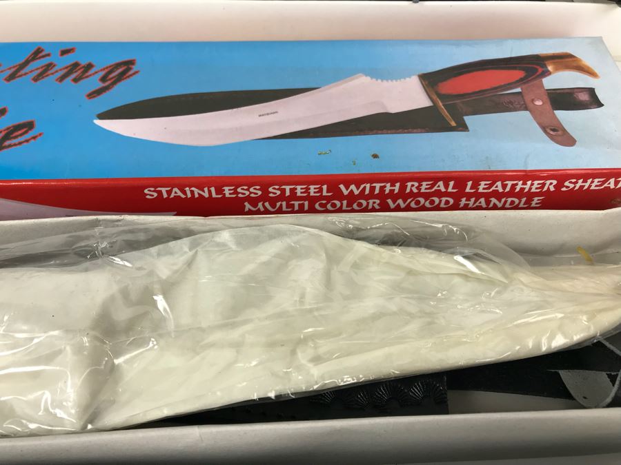 (3) Fantasy Knives: British Commando Knife, Hunting Knife And Operation Freedom Knife New Old Stock [Photo 6]