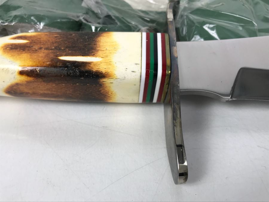 Pair Of Chipaway Cutlery Coyote Bowie Knives Silver Series Fantasy Knives [Photo 8]