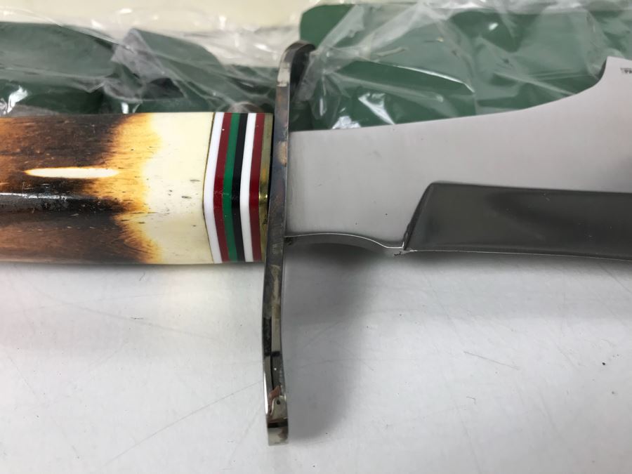 Pair Of Chipaway Cutlery Coyote Bowie Knives Silver Series Fantasy Knives [Photo 5]