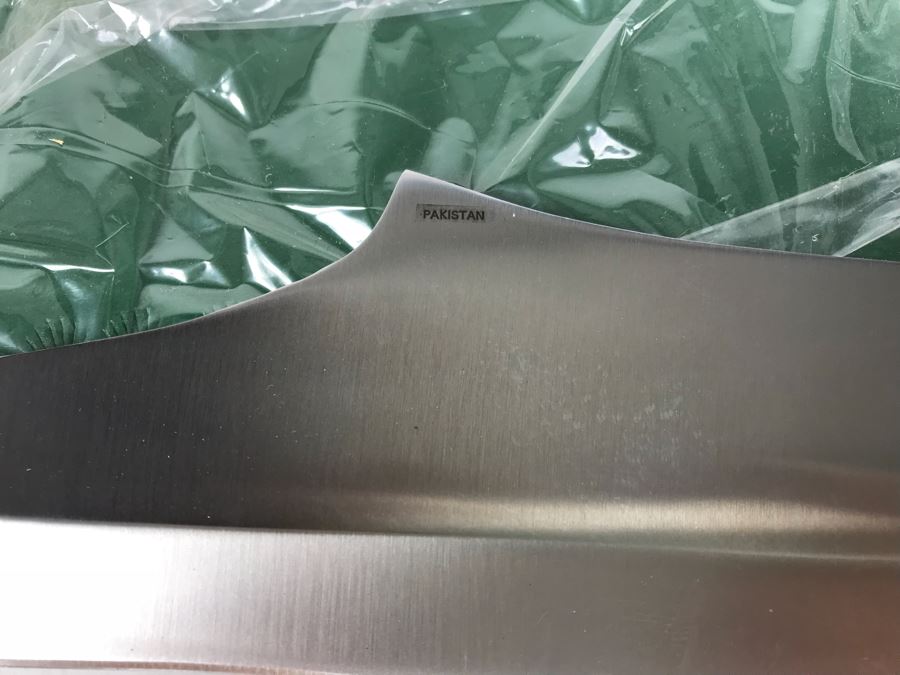 Pair Of Chipaway Cutlery Coyote Bowie Knives Silver Series Fantasy Knives [Photo 3]