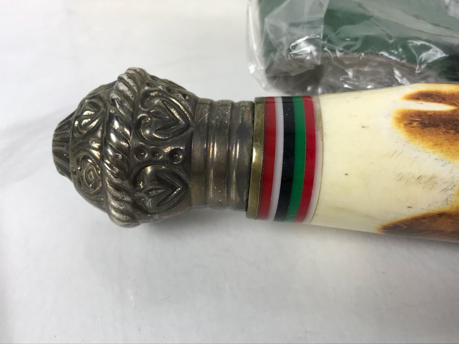 Pair Of Chipaway Cutlery Coyote Bowie Knives Silver Series Fantasy Knives [Photo 7]