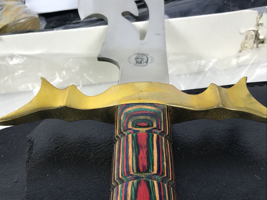 Pair Of Fantasy Knives By Chipaway Cutlery Made In Pakistan CW-186 CW [Photo 8]