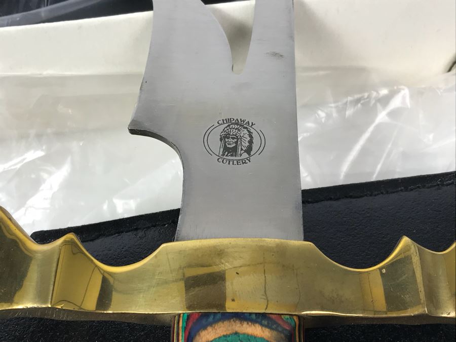 Pair Of Fantasy Knives By Chipaway Cutlery Made In Pakistan CW-186 CW [Photo 11]