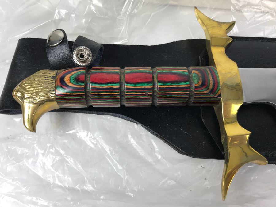 Pair Of Fantasy Knives By Chipaway Cutlery Made In Pakistan CW-186 CW [Photo 4]