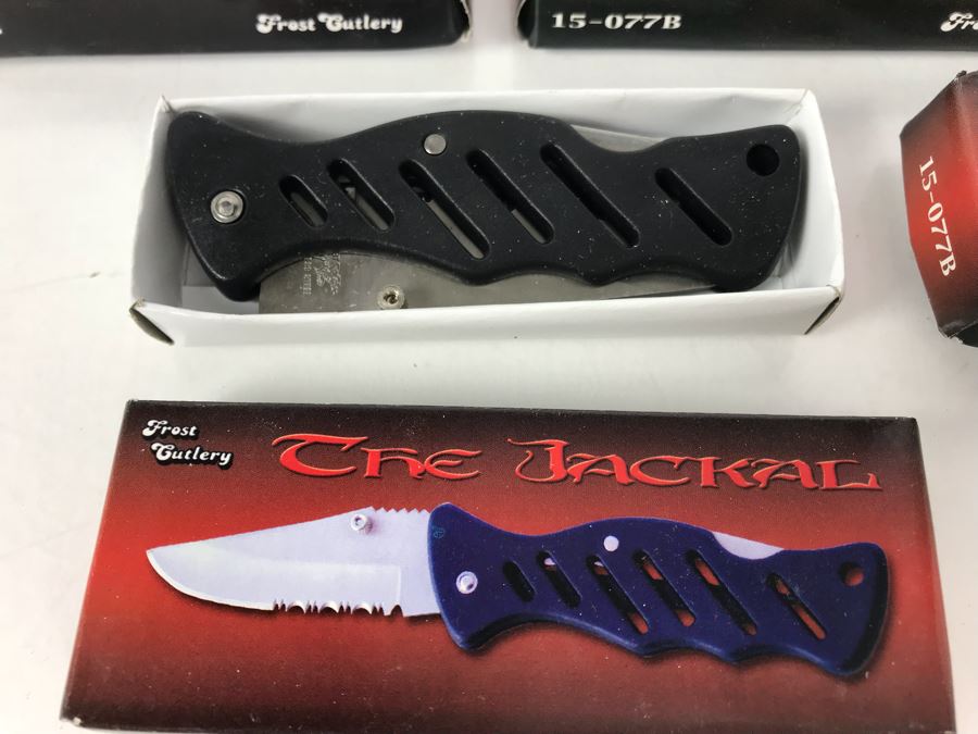 Frost Cutlery The Jackal Pocket Knives New Old Stock 11 Pieces 15-077B [Photo 3]