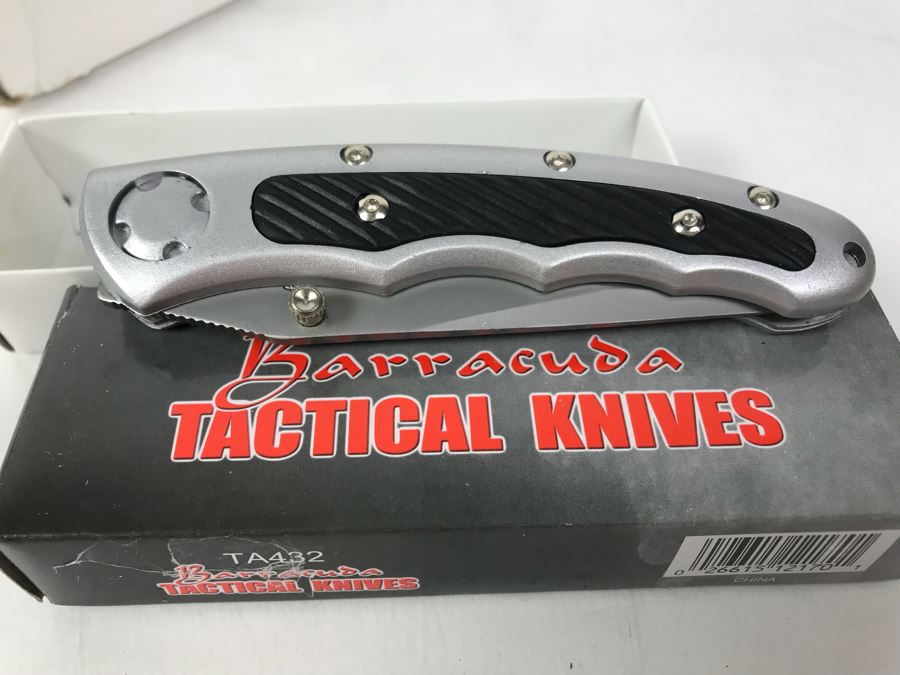 Box Of Barracuda Tactical Knives New Old Stock 12 Pieces TA432 [Photo 7]