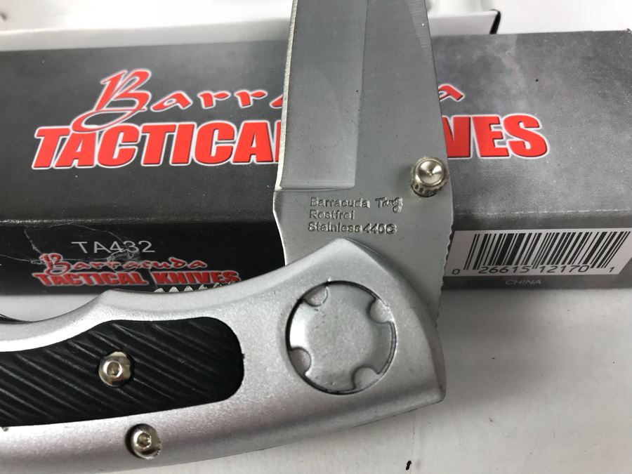 Box Of Barracuda Tactical Knives New Old Stock 12 Pieces TA432 [Photo 9]