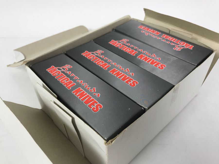 Box Of Barracuda Tactical Knives New Old Stock 12 Pieces TA432 [Photo 2]