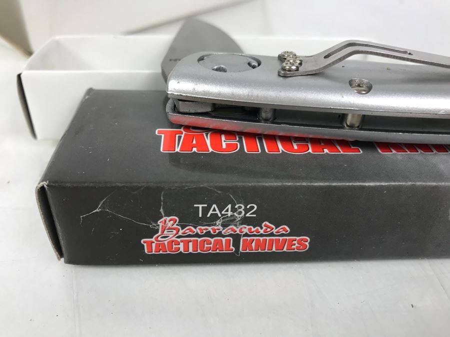 Box Of Barracuda Tactical Knives New Old Stock 12 Pieces TA432 [Photo 11]