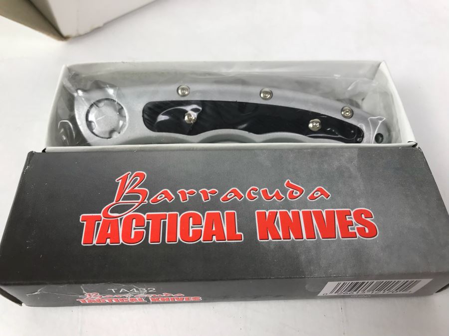 Box Of Barracuda Tactical Knives New Old Stock 12 Pieces TA432 [Photo 5]