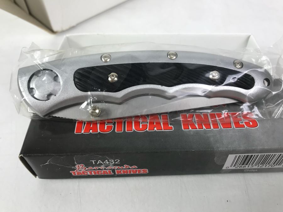 Box Of Barracuda Tactical Knives New Old Stock 12 Pieces TA432 [Photo 6]