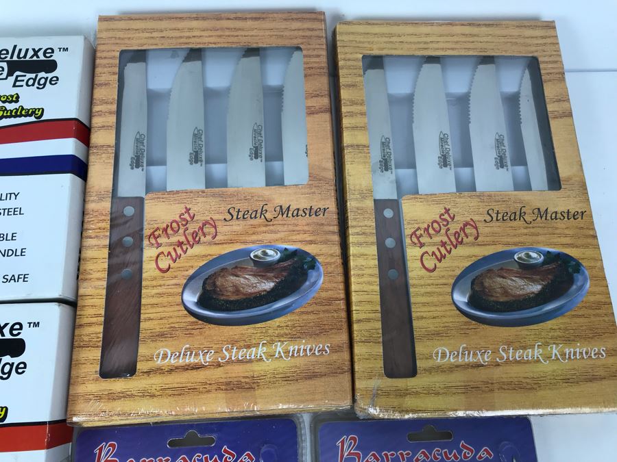 (7) Frost Cutlery Knives Steak Kitchen Fillet Knives New Old Stock [Photo 7]