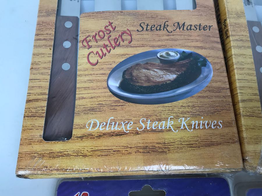 (7) Frost Cutlery Knives Steak Kitchen Fillet Knives New Old Stock [Photo 10]