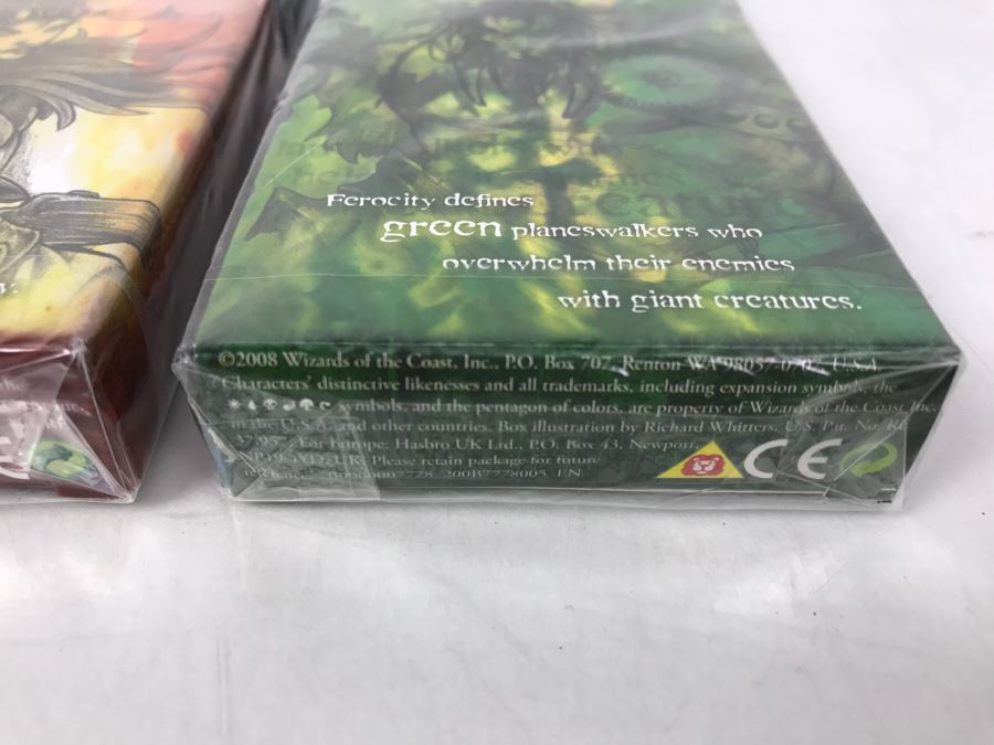 (4) Sealed Vintage 2008 Magic The Gathering Planeswalker Game Cards [Photo 4]