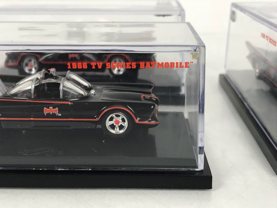 (4) Mattel Hot Wheels Limited Edition 1966 TV Series Batmobile Batman Car [Photo 7]