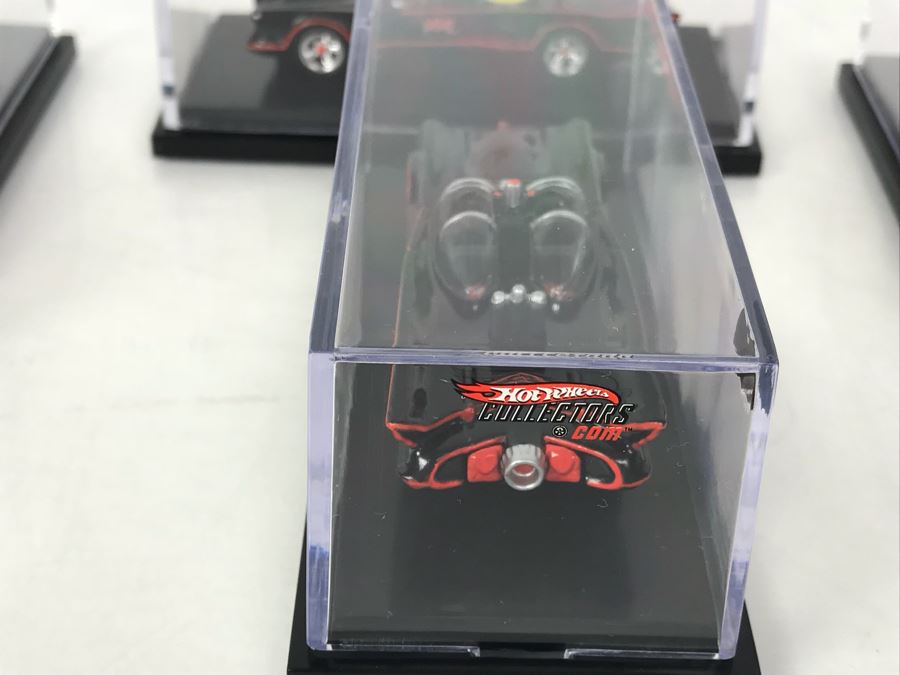 (4) Mattel Hot Wheels Limited Edition 1966 TV Series Batmobile Batman Car [Photo 17]