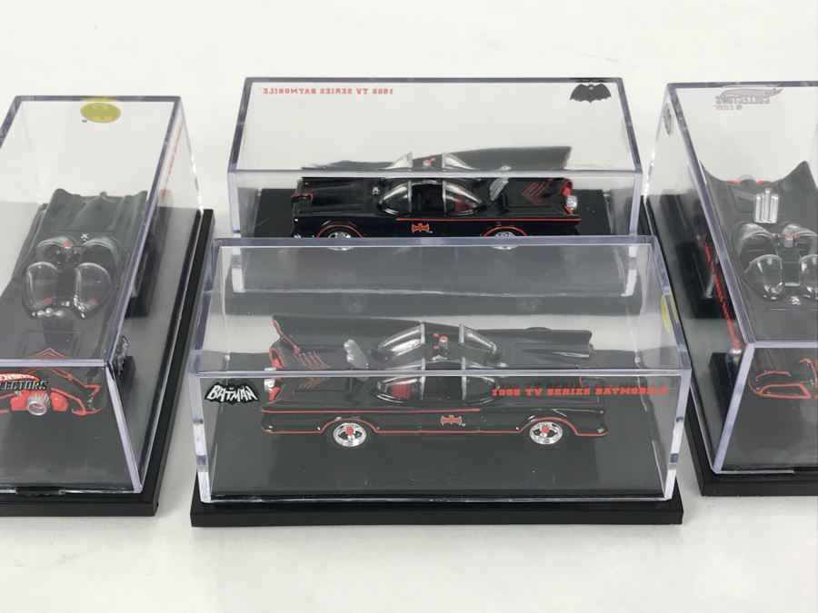 (4) Mattel Hot Wheels Limited Edition 1966 TV Series Batmobile Batman Car [Photo 19]