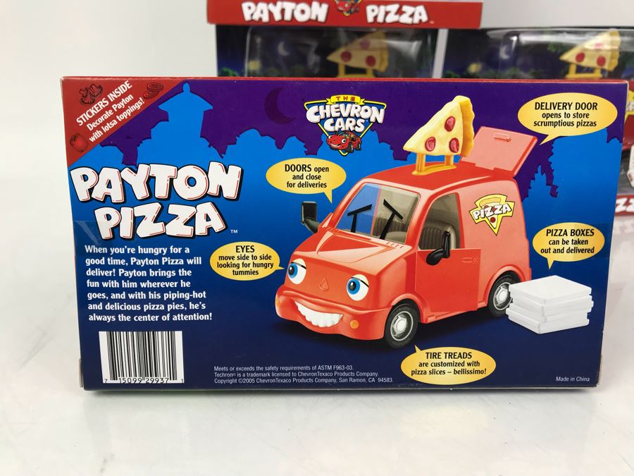 chevron cars payton pizza