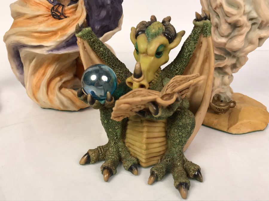 Collection Of (4) Lilliput Lane Land Of Legend Figurines [Photo 3]