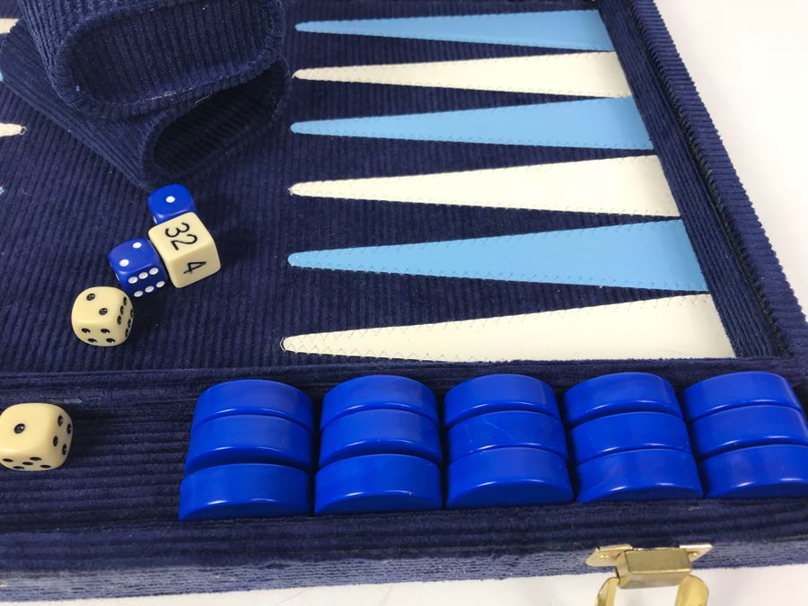 Vintage Backgammon Travel Set [Photo 3]
