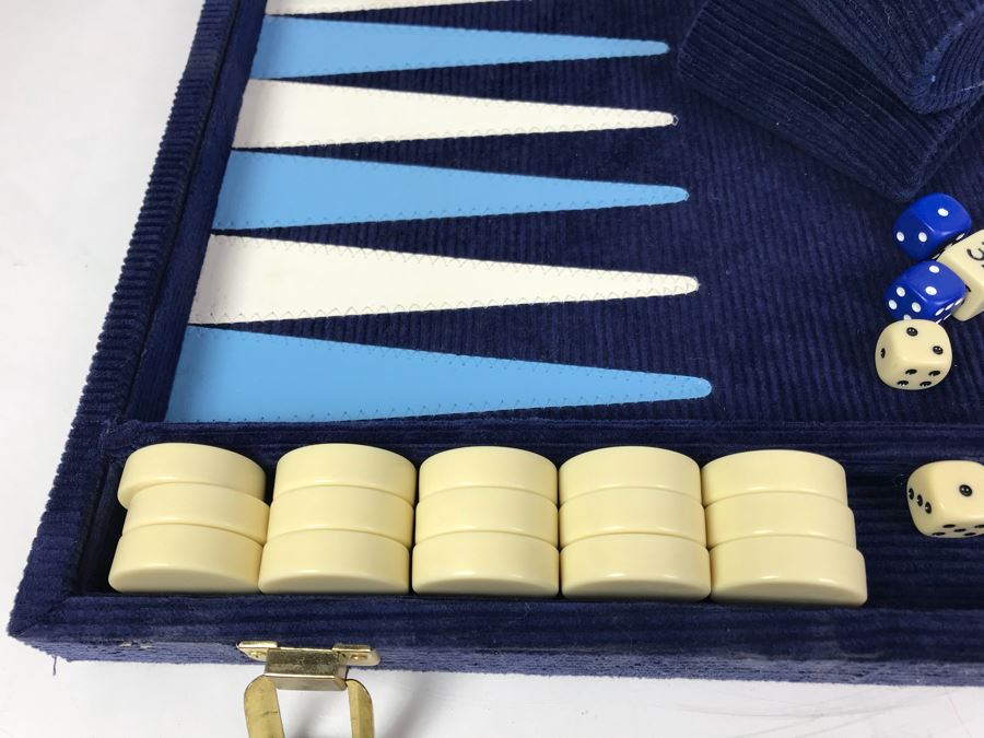 Vintage Backgammon Travel Set [Photo 2]