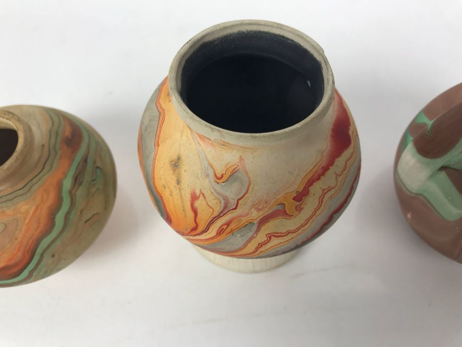 JUST ADDED - (2) Nemadji Indian Pottery And (1) Garden Of The Gods Pottery CO [Photo 4]