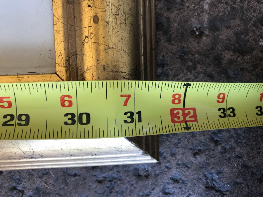 JUST ADDED - Pair Of Gilt Framed Prints Of Vase And Ewer 31' X 37' [Photo 16]