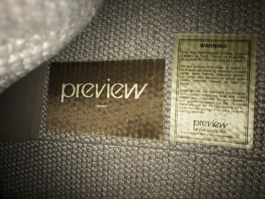 JUST ADDED - Two-Piece Modern Sofa By Preview Furniture Corporation [Photo 3]