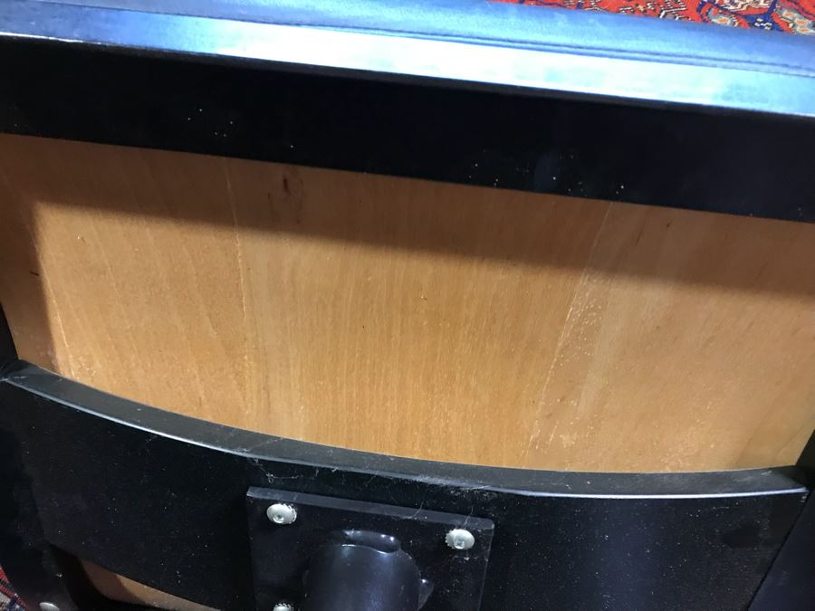 NELO Swedish Leather Mid-Century Modern Swivel Lounge Armchair With Ottoman [Photo 11]