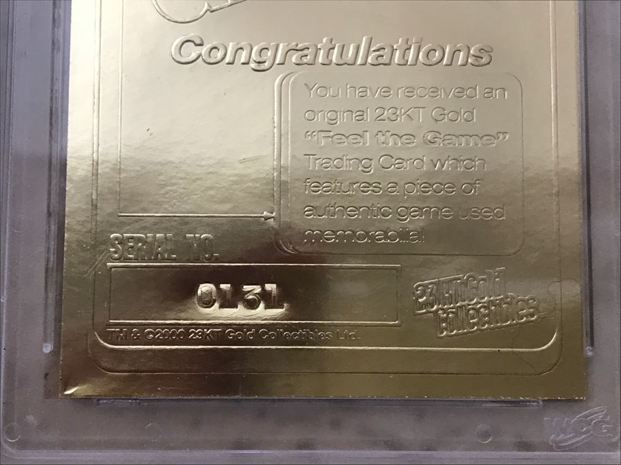 (3) Graded 10 Baseball Cards Frank Thomas Game-Used Bat Cards [Photo 8]