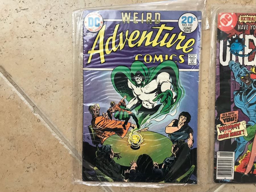 (8) Vintage Comic Books: Marvel DC Comics Werewolf By Night, Weird Wonder Tales, Weird Adventure Comics, Unexpected [Photo 7]