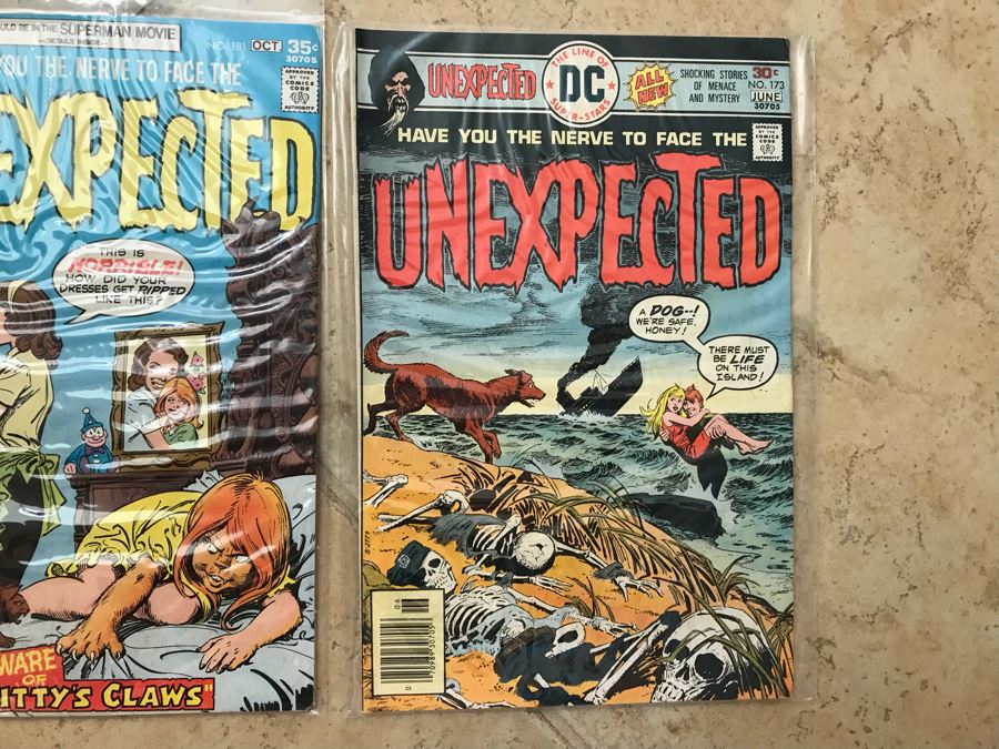 (8) Vintage Comic Books: Marvel DC Comics Werewolf By Night, Weird Wonder Tales, Weird Adventure Comics, Unexpected [Photo 11]