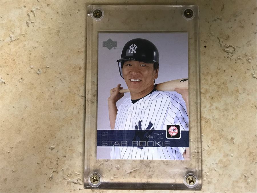 2003 Upper Deck Baseball Card Hideki Matsui