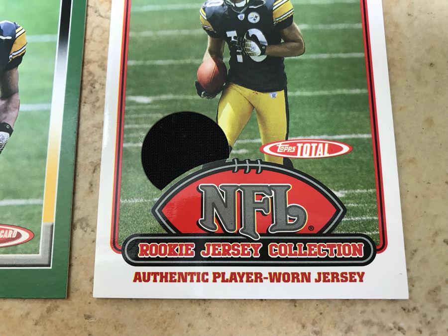 Pair Of 2006 Topps Football Cards Santonio Holmes [Photo 4]