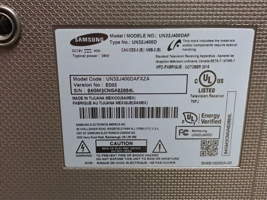 SAMSUNG UN32J400D HDMI USB HD TV [Photo 4]