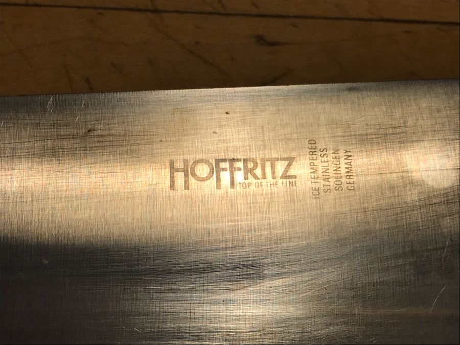 Set Of Kitchen Knives (Mainly Hoffritz) And Wooden Knife Holder [Photo 7]