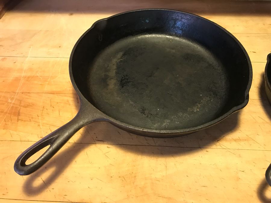 Pair Of Lodge Cast Iron Skillets [Photo 2]