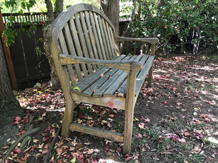 Nice Outdoor Teak Wooden Bench [Photo 4]