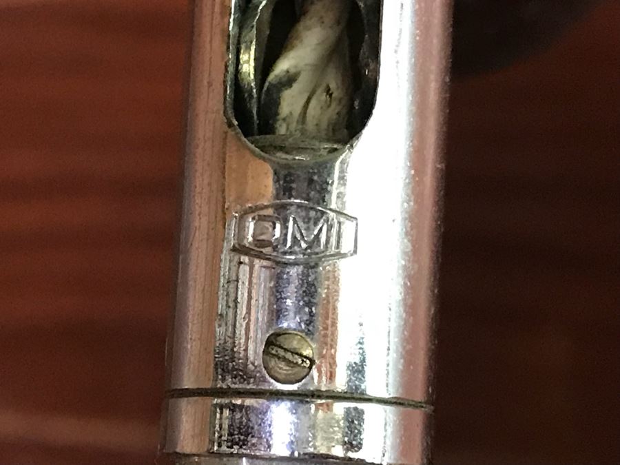 Mid-Century Modern Adjustable Chrome Floor Lamp D.M.I. [Photo 4]