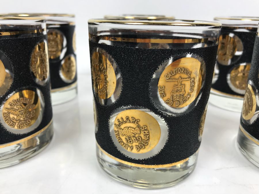 (8) Vintage Mid-Century Barware Glasses [Photo 6]