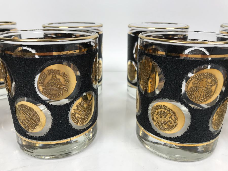 (8) Vintage Mid-Century Barware Glasses [Photo 3]