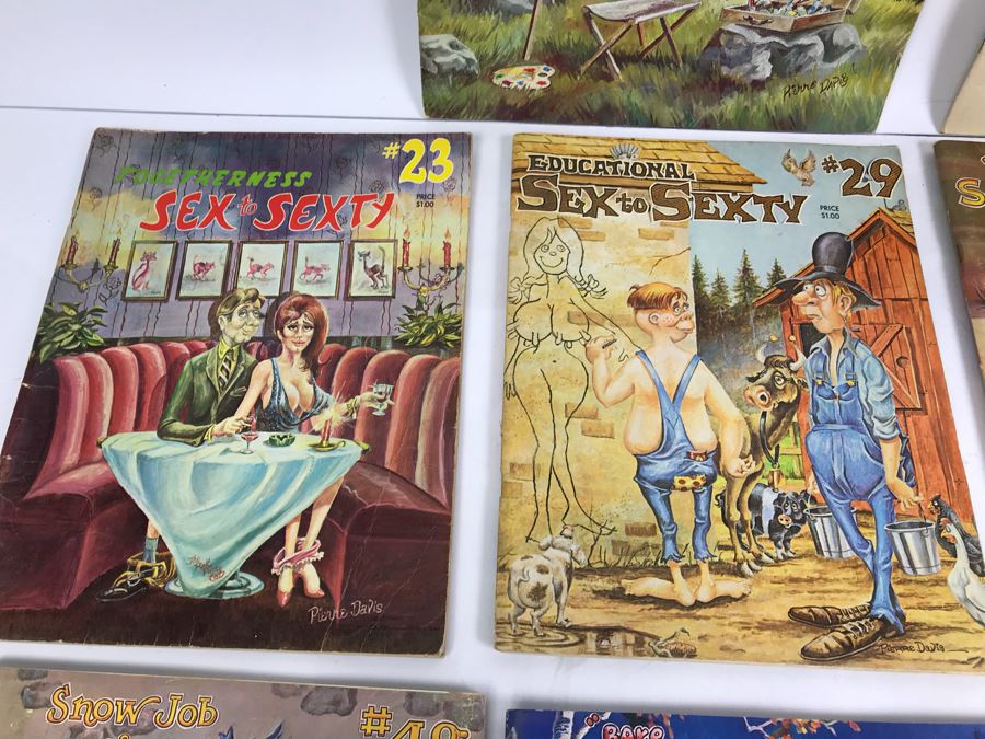 JUST ADDED - Vintage Sex To Sexty Adult Comic Books Magazines [Photo 4]