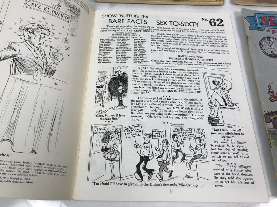 JUST ADDED - Vintage Sex To Sexty Adult Comic Books Magazines [Photo 9]