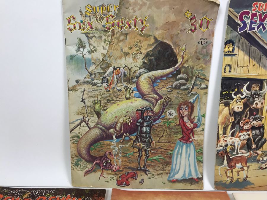 JUST ADDED - Vintage Sex To Sexty Adult Comic Books Magazines [Photo 2]