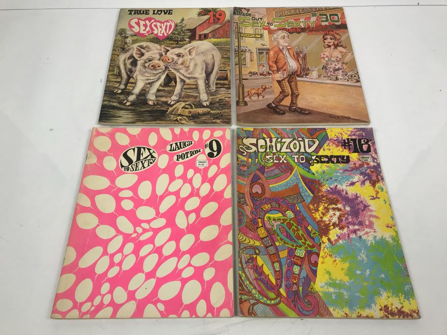 JUST ADDED - Vintage Sex To Sexty Adult Comic Books Magazines