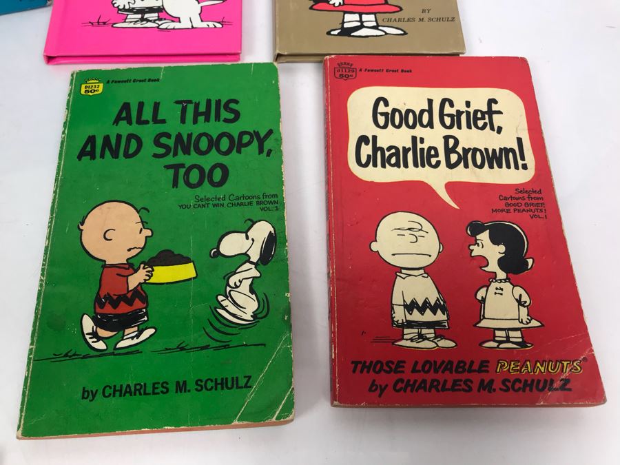 Just Added Vintage Peanuts Snoopy Charlie Brown Books