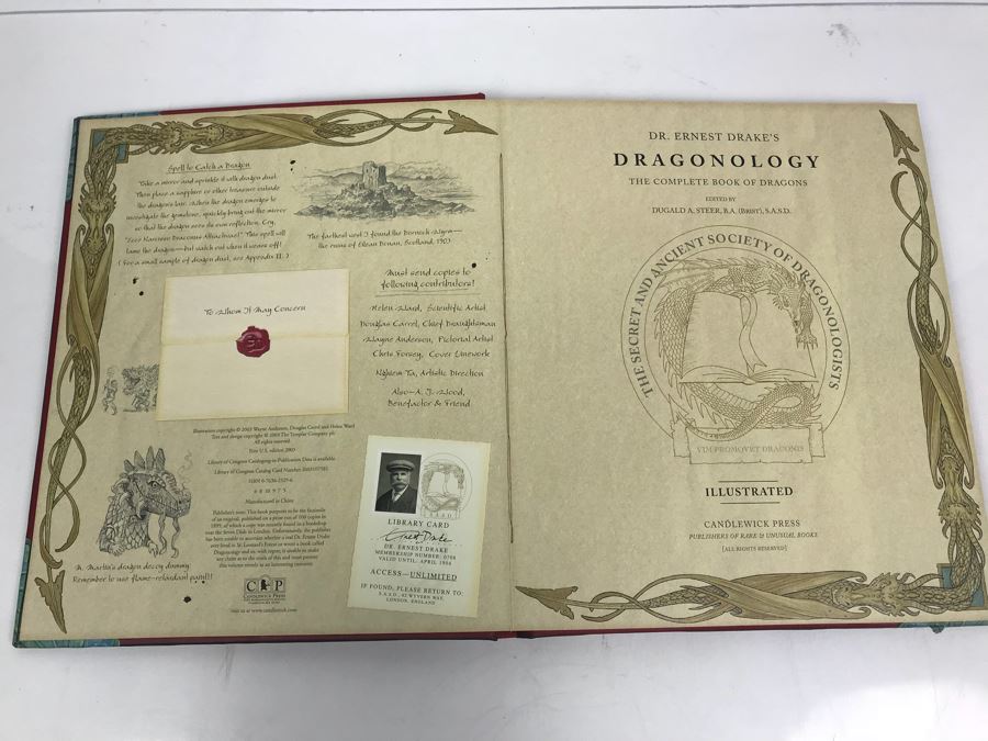 JUST ADDED - Collection Of (4) Science Fiction Fantasy Coffee Table Books [Photo 16]