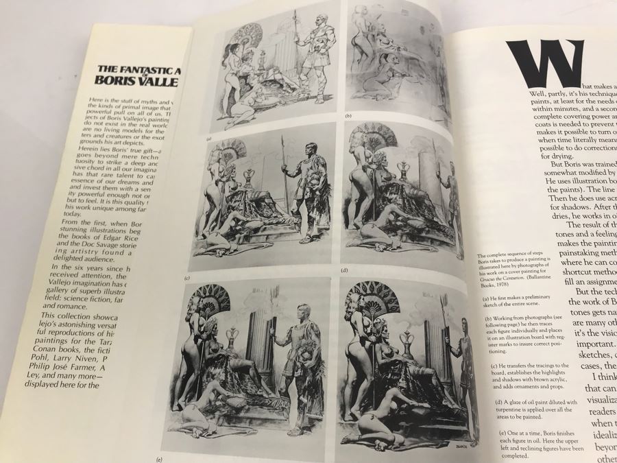 JUST ADDED - Collection Of (4) Science Fiction Fantasy Coffee Table Books [Photo 32]