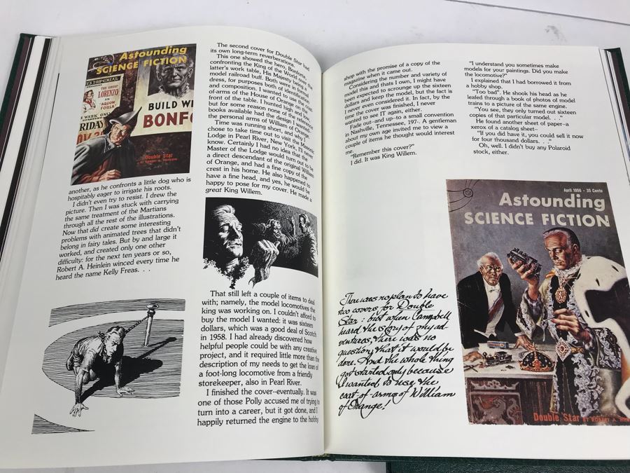 JUST ADDED - Signed Frank Kelly Freas Science Fiction Artist Hardcover Book 'A Separate Star' Includes Signed Limited Edition Print [Photo 18]